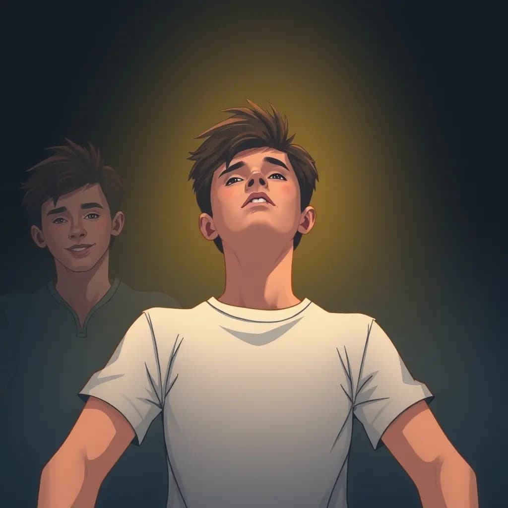 Dream illustration: High School Bully Appears