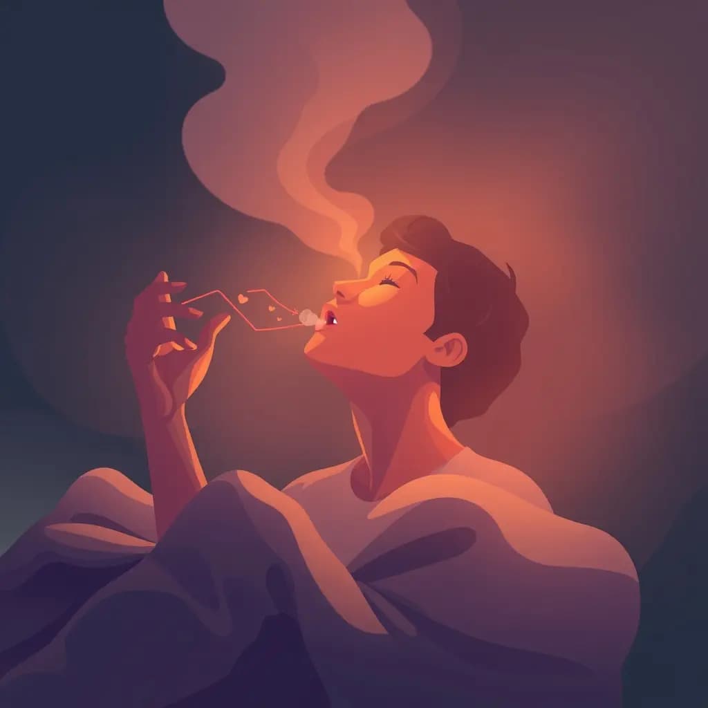 Dream illustration: Holding breath forever