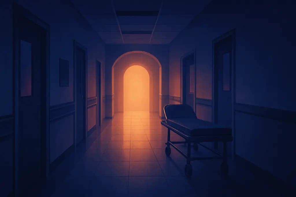 Dream illustration: Hospital corridors