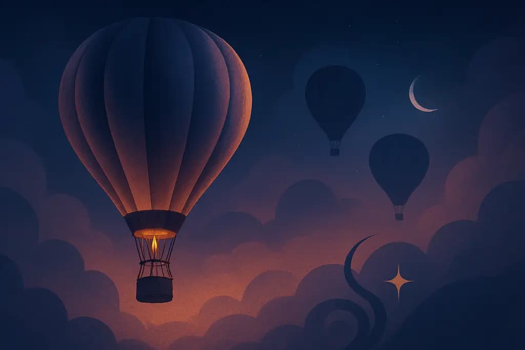 Dream illustration: Hot Air Balloons