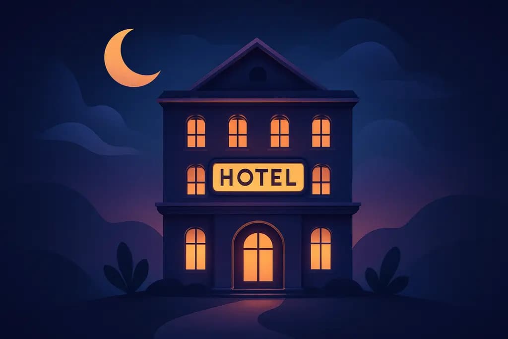 Dream illustration: Hotel