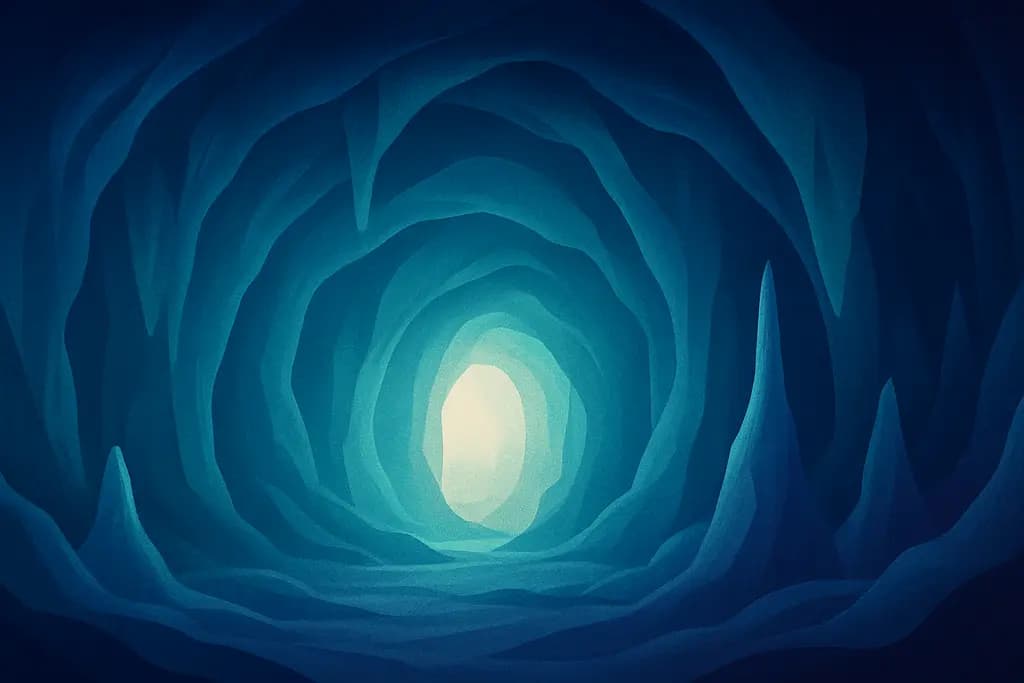 Dream illustration: Ice Cave
