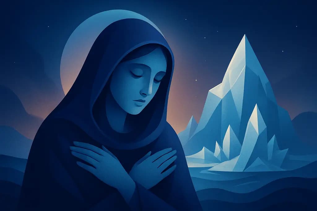 Dream illustration: Ice or Freezing