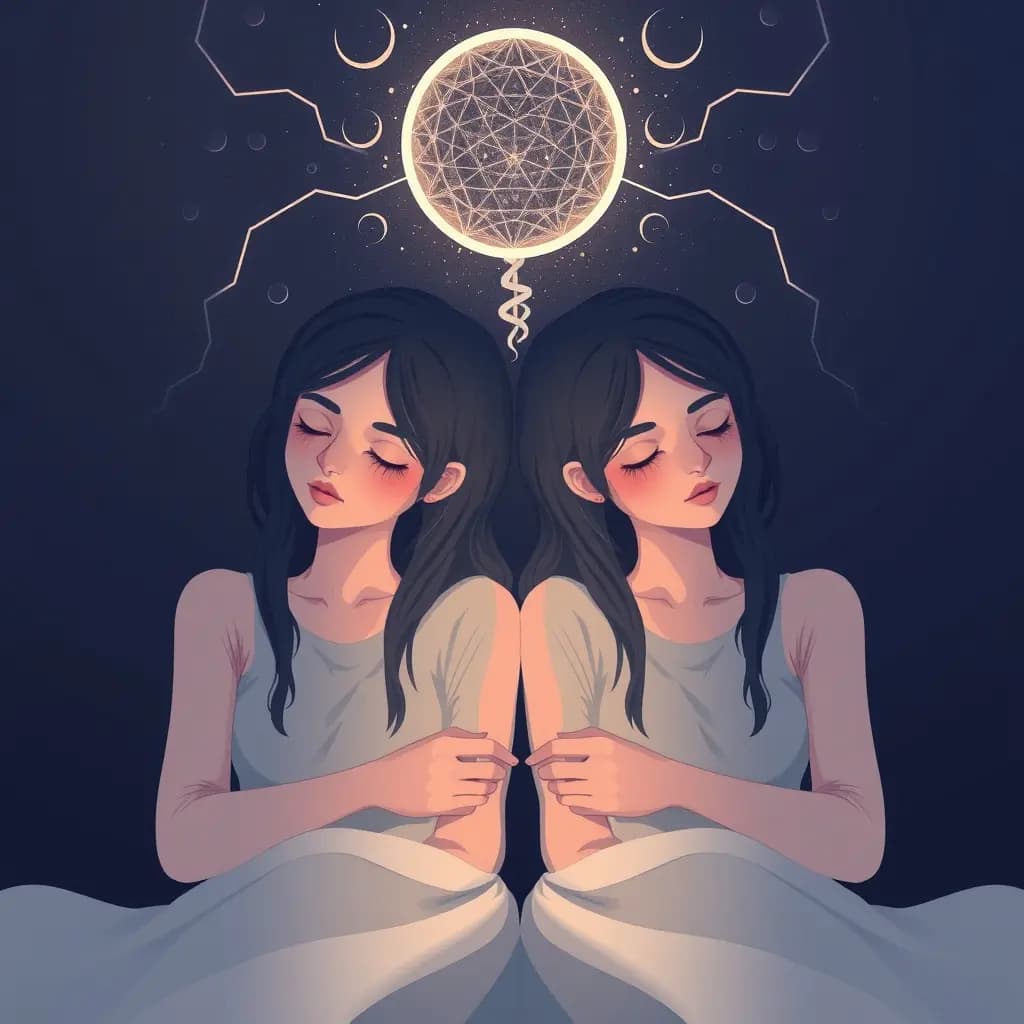 Dream illustration: Identical twin