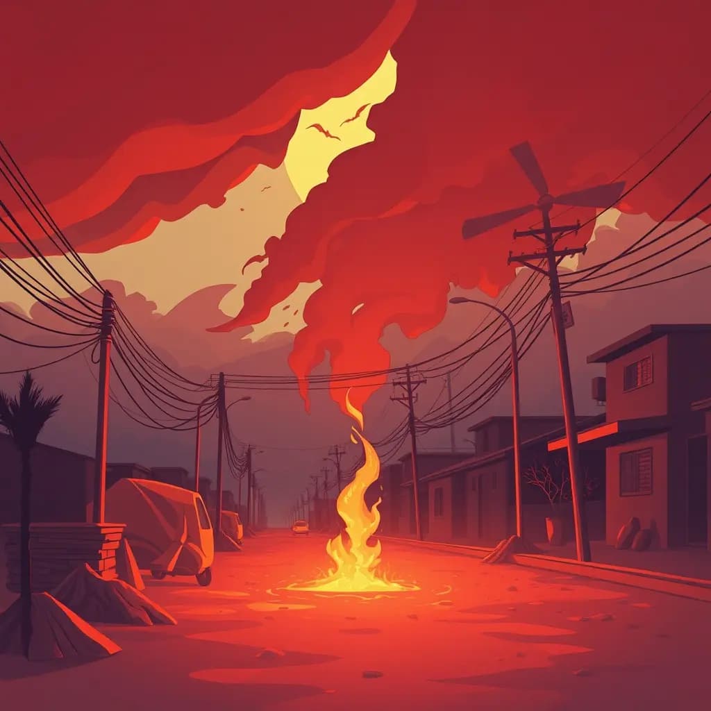 Dream illustration: Intense Heatwave