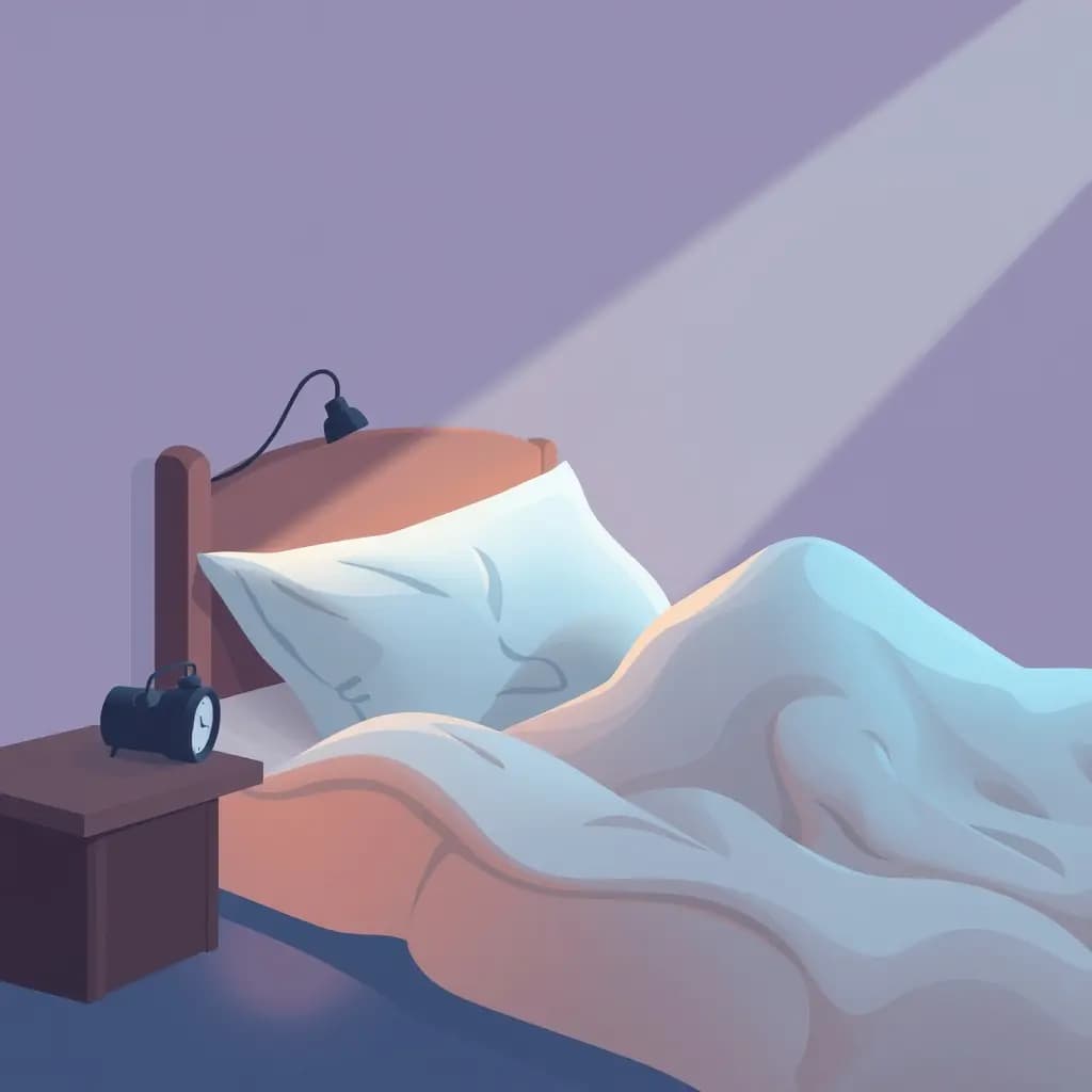 Dream illustration: Interrupted Nap by Alarm