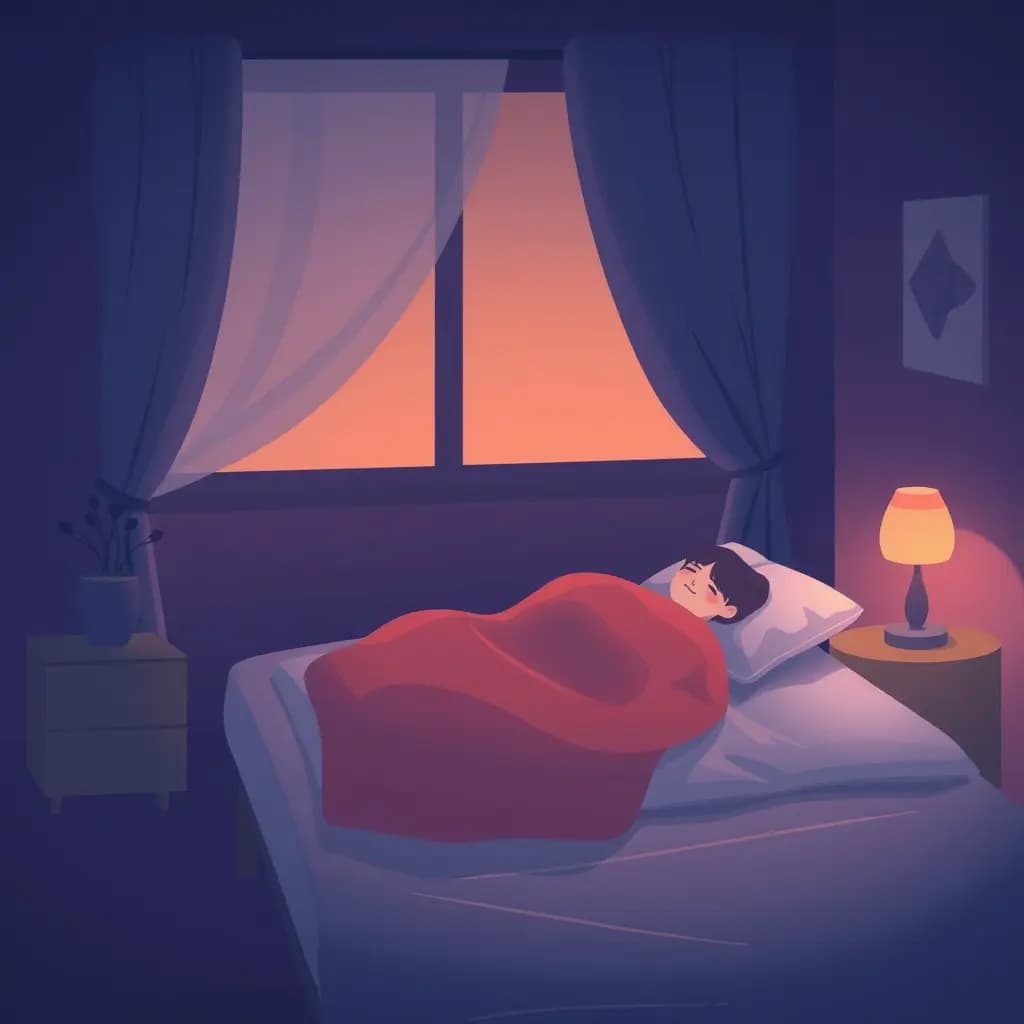 Dream illustration: Interrupted nap by visitors