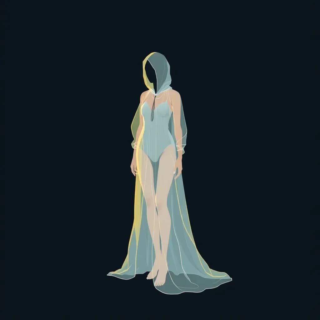 Dream illustration: Invisible Clothing