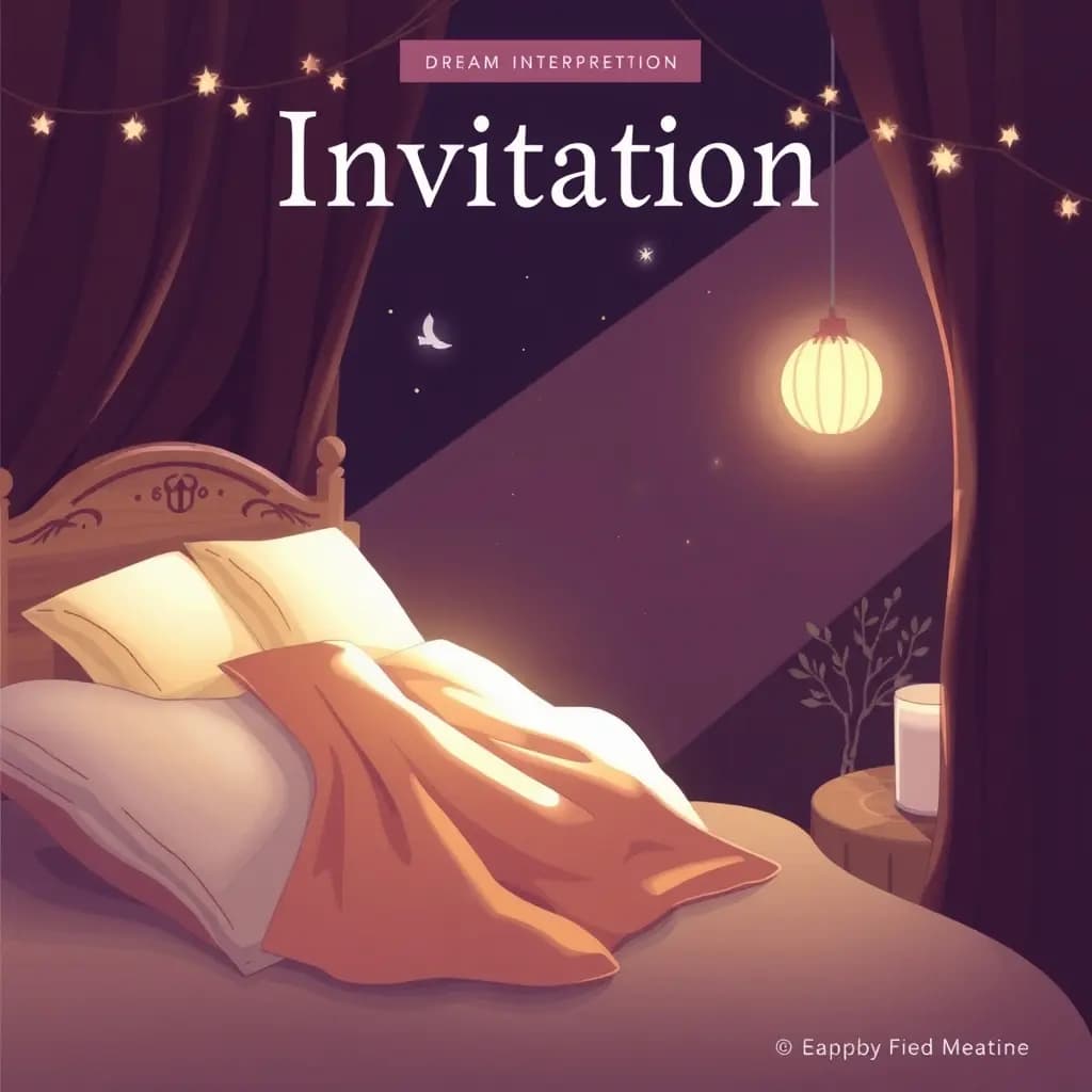 Dream illustration: Invitation