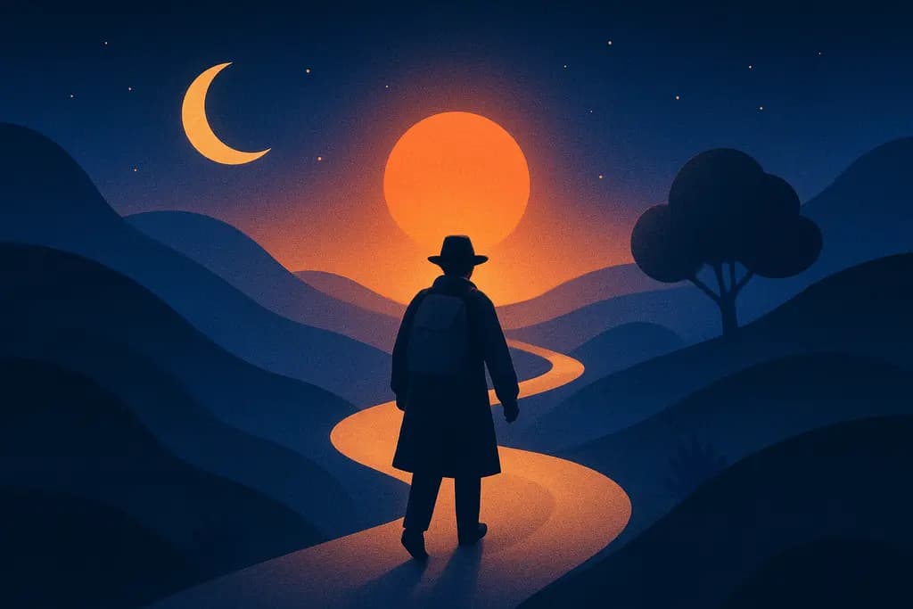 Dream illustration: Journey