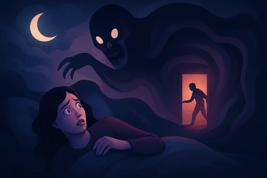 Dream illustration: Jumpscares dream meaning