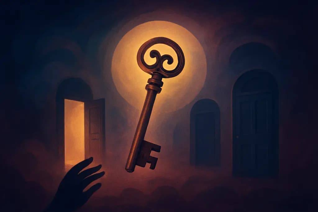 Dream illustration: Keys That Open Any Door