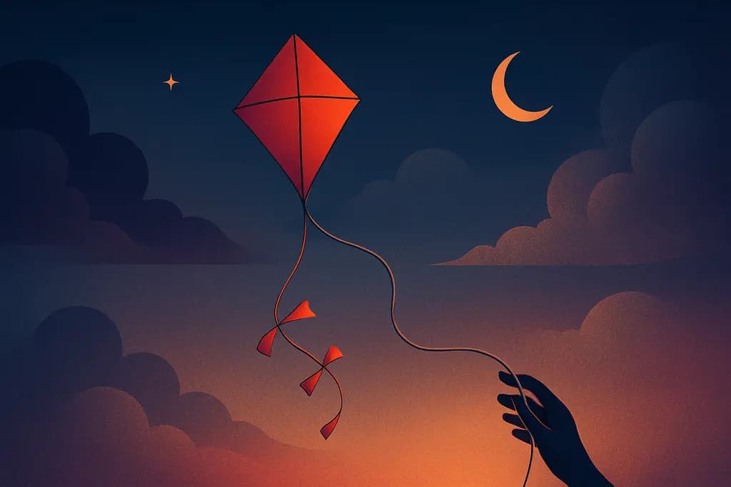 Dream illustration: Kites