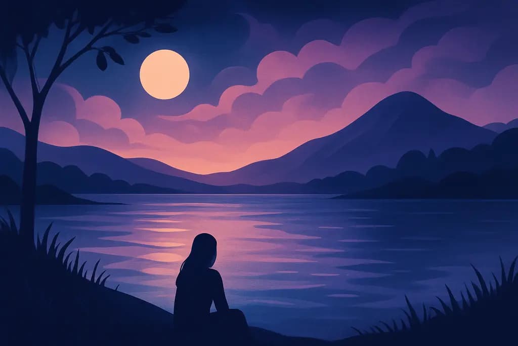 Dream illustration: Lakes