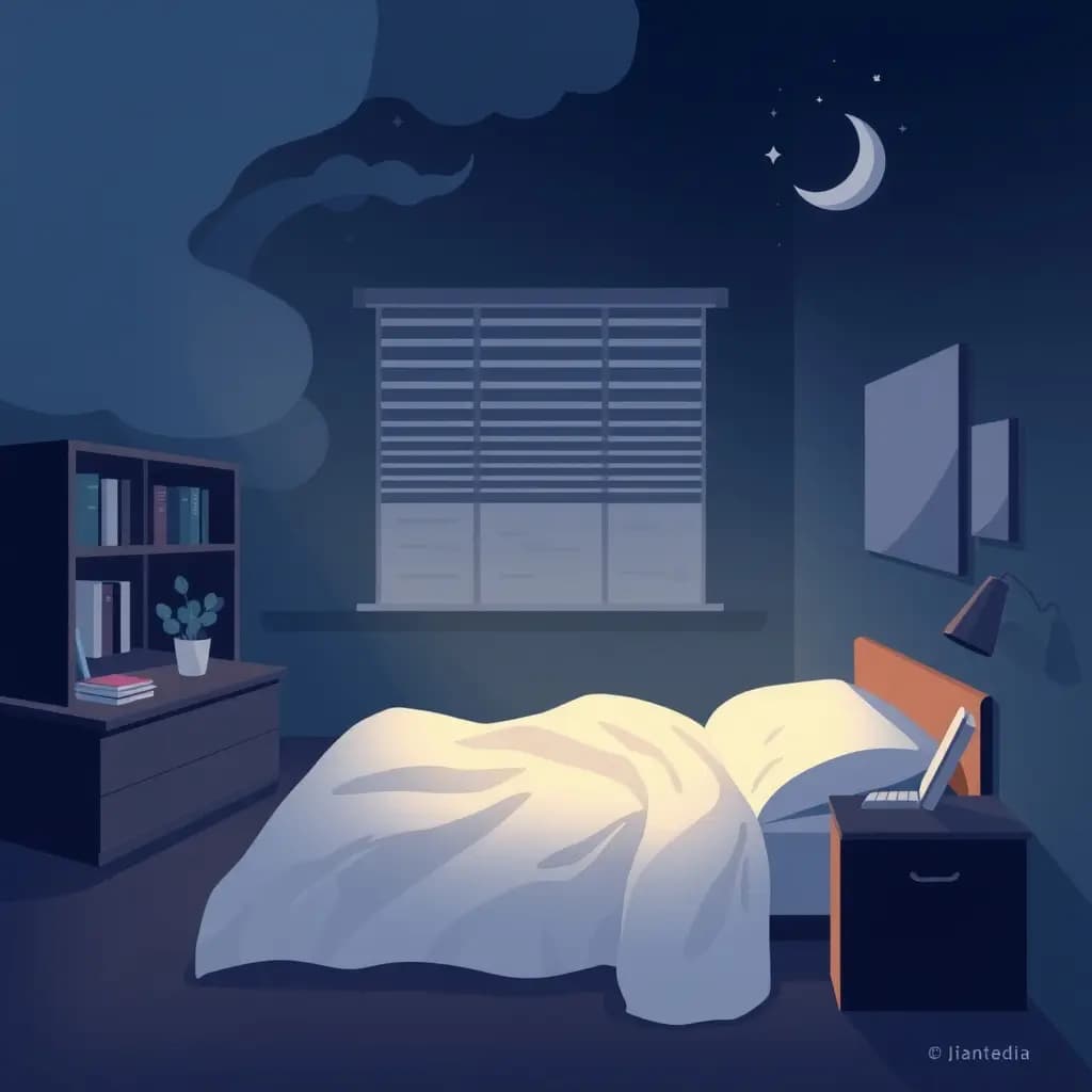 Dream illustration: Late for school or class