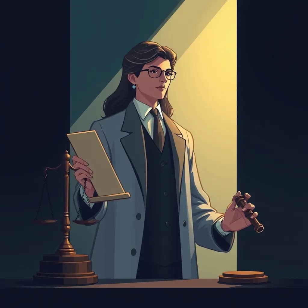Dream illustration: Lawyer