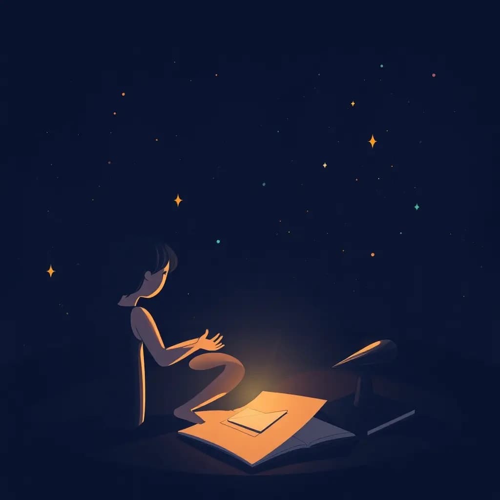 Dream illustration: Letter from future self