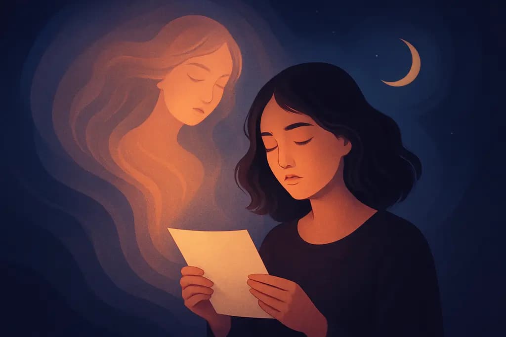 Dream illustration: Letter from your younger self