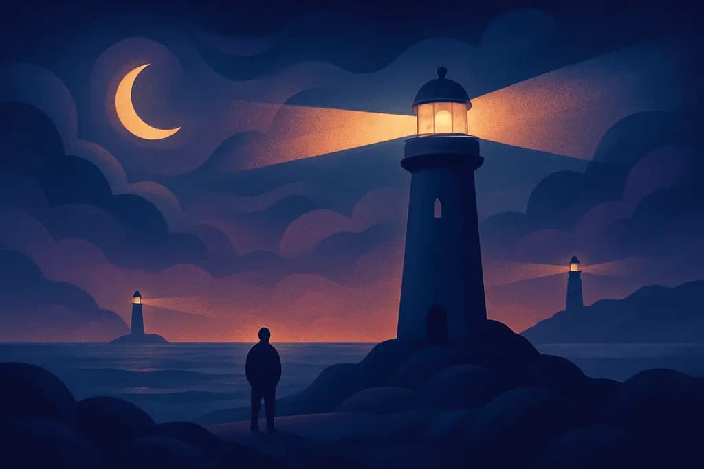 Dream illustration: Lighthouses