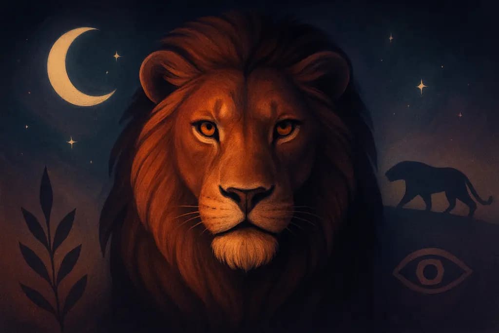 Dream illustration: Lions or Big Cats