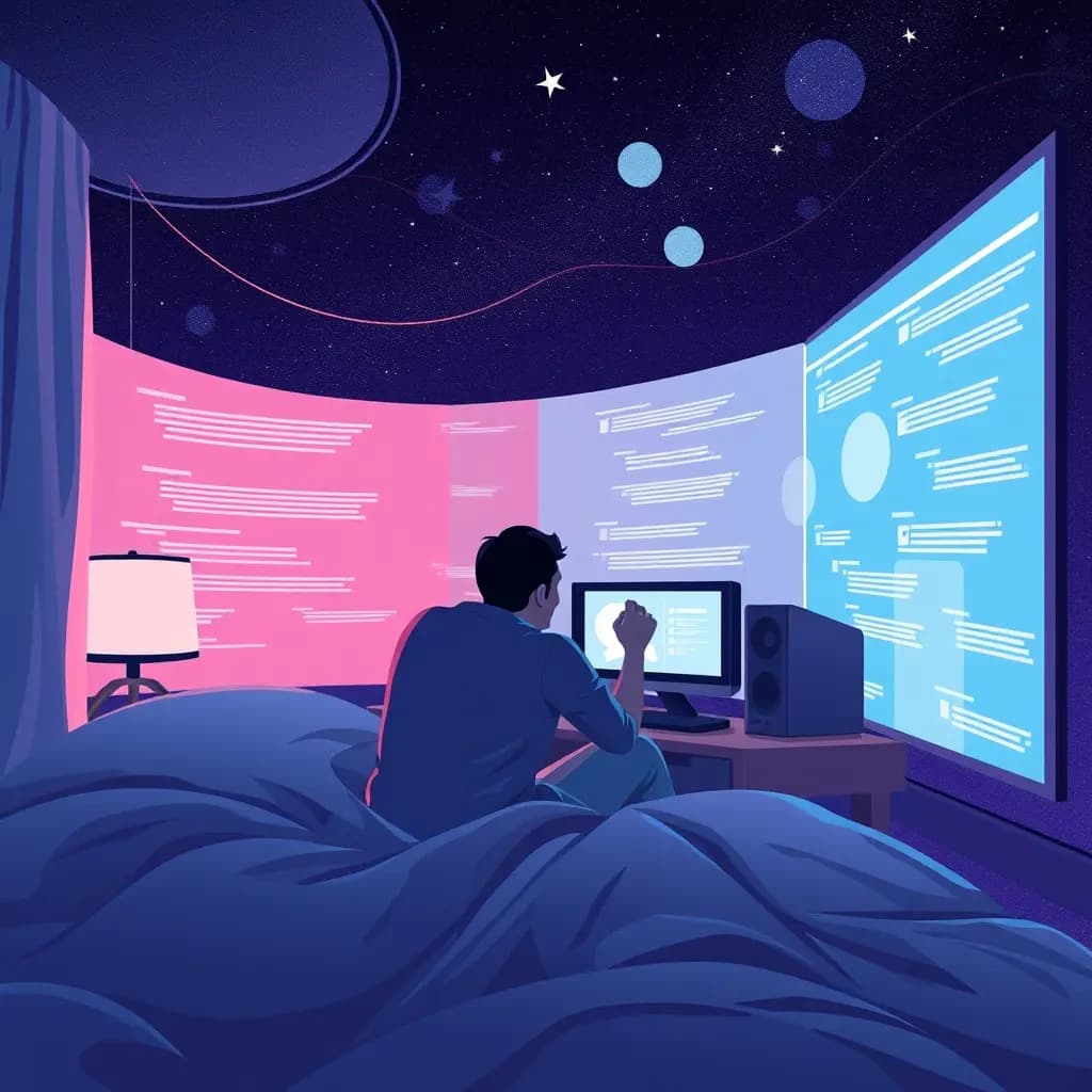 Dream illustration: Live Stream Glitch