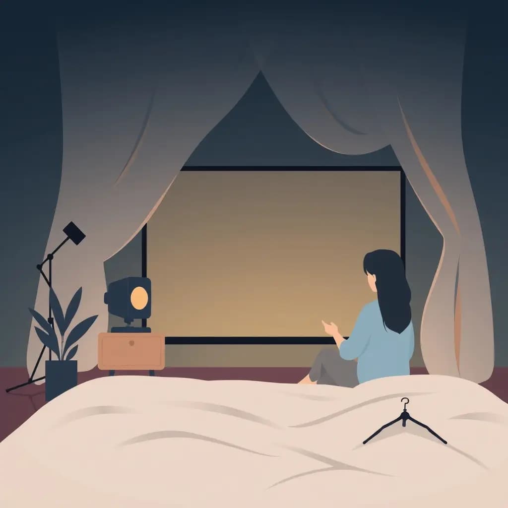 Dream illustration: Live stream with no viewers