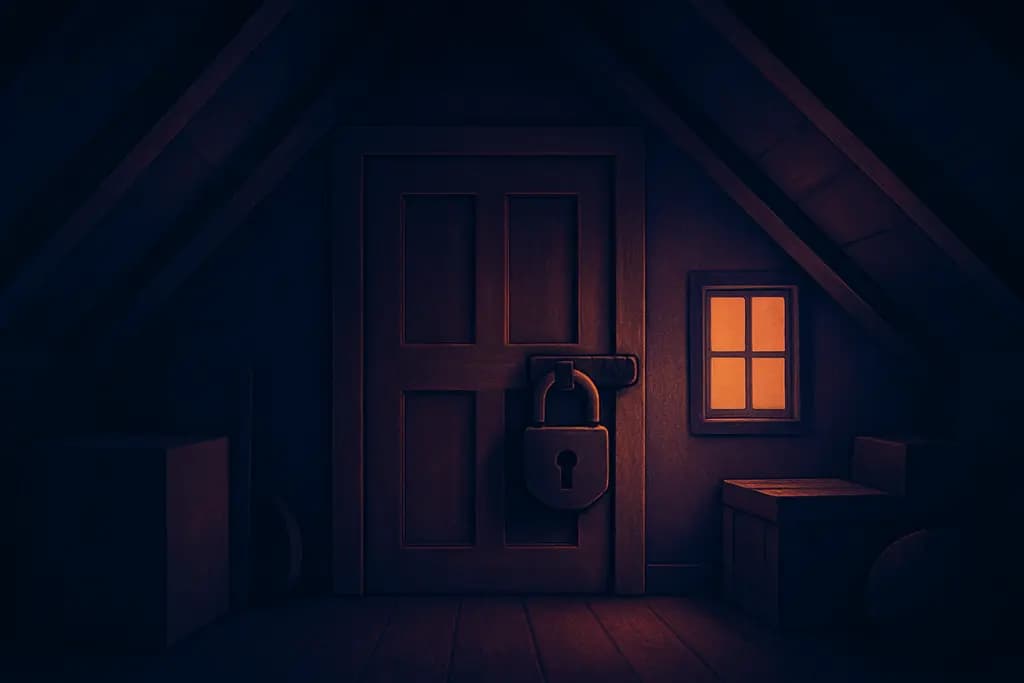 Dream illustration: Locked attic