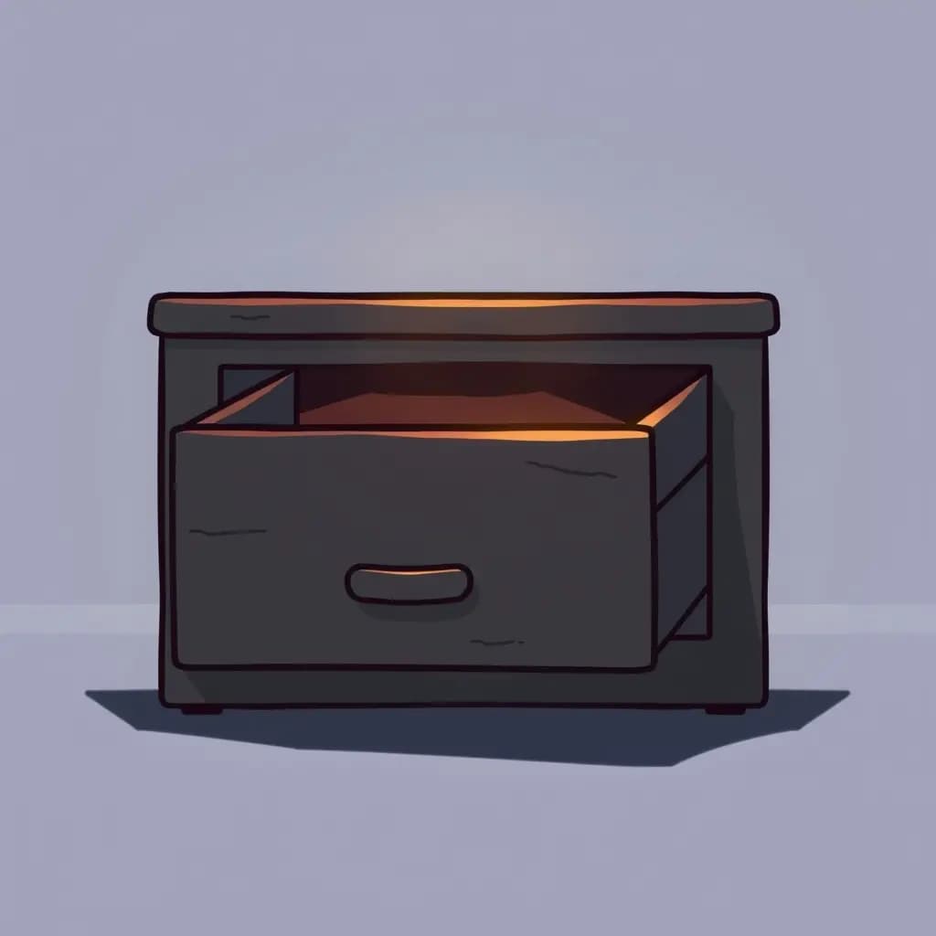 Dream illustration: Locked Drawer