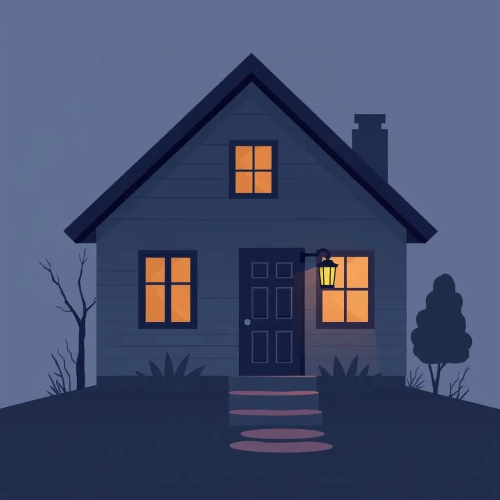 Dream illustration: Locked Out of a House
