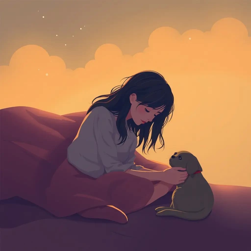Dream illustration: Losing a beloved pet