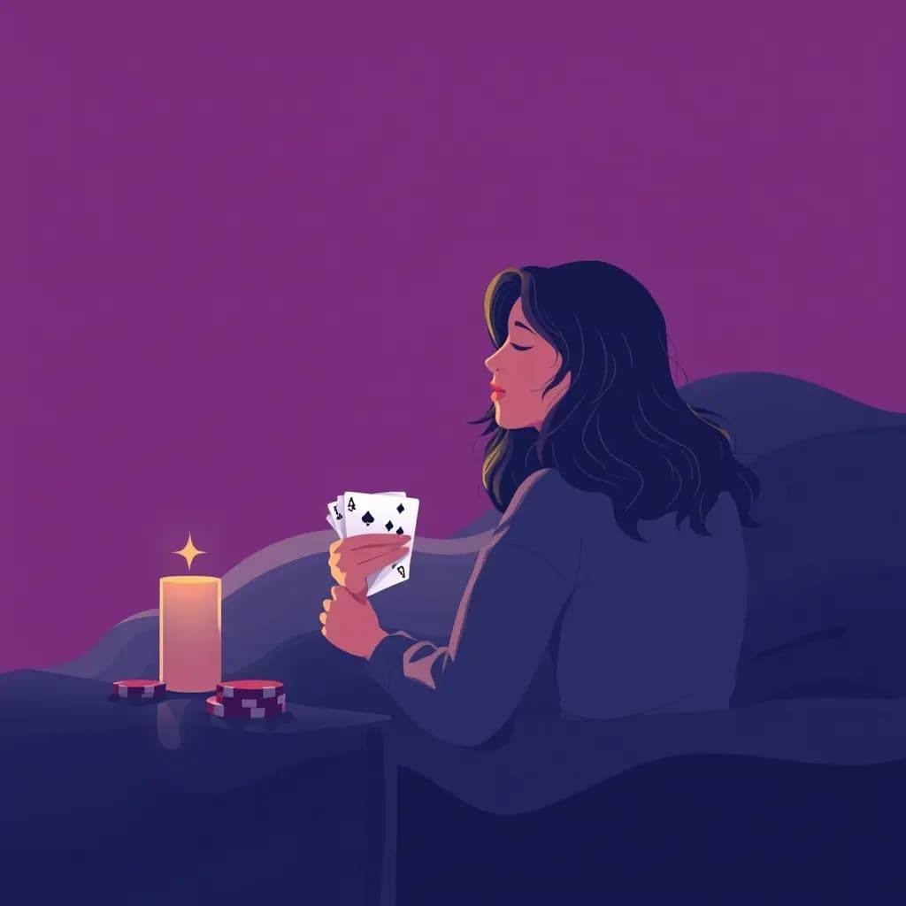 Dream illustration: Losing a Bet and Feeling Relieved