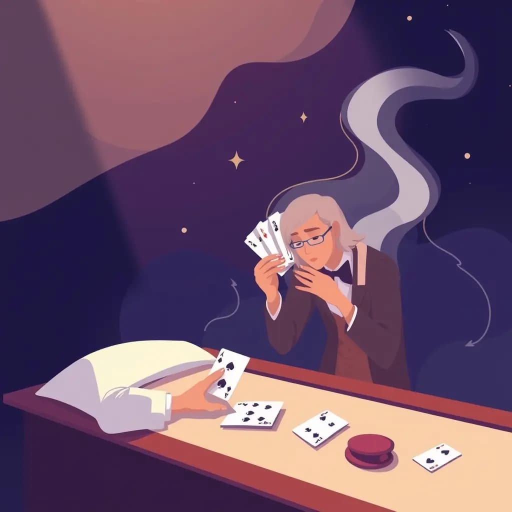 Dream illustration: Losing a Bet to a Stranger