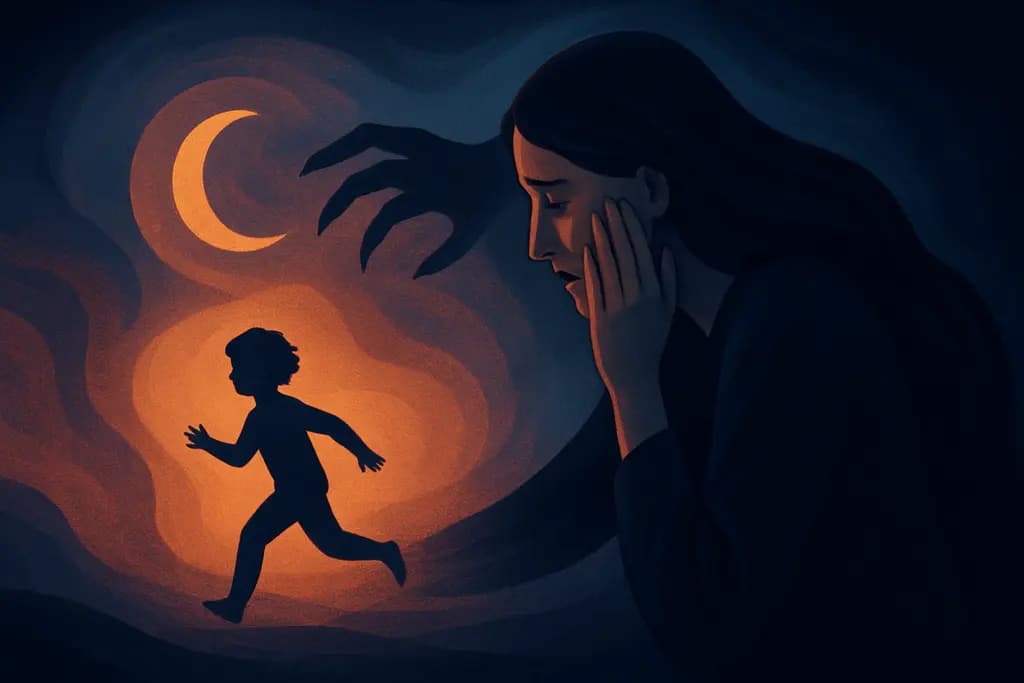 Dream illustration: Losing a Child