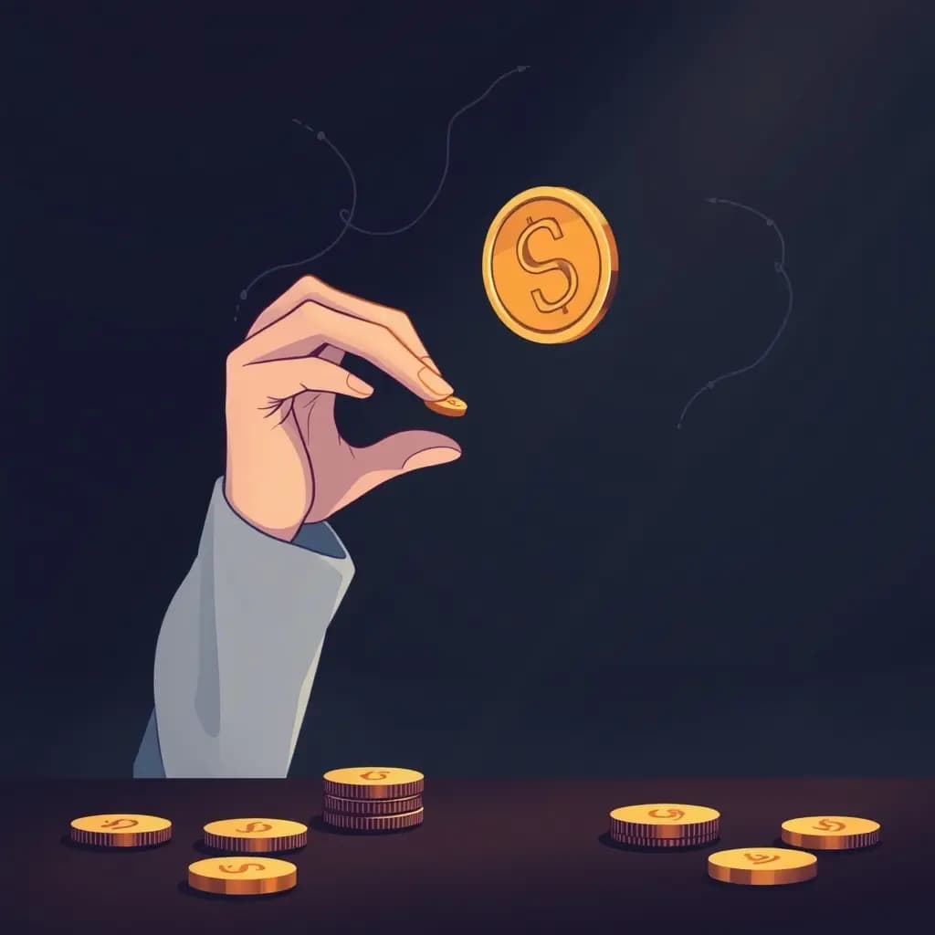 Dream illustration: Losing a Coin Toss