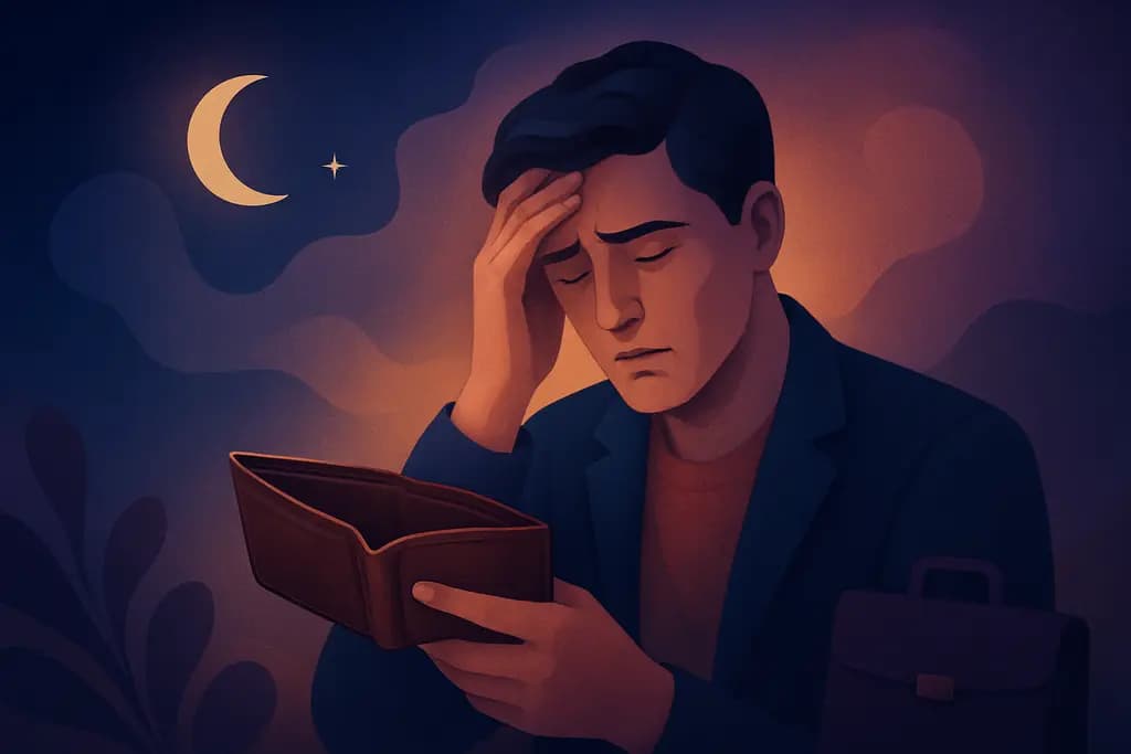 Dream illustration: Losing a Wallet