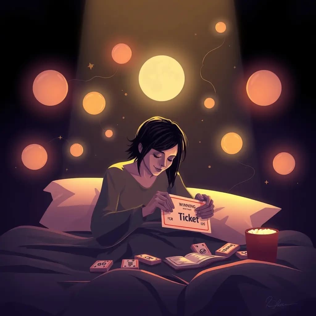 Dream illustration: Losing a Winning Lottery Ticket