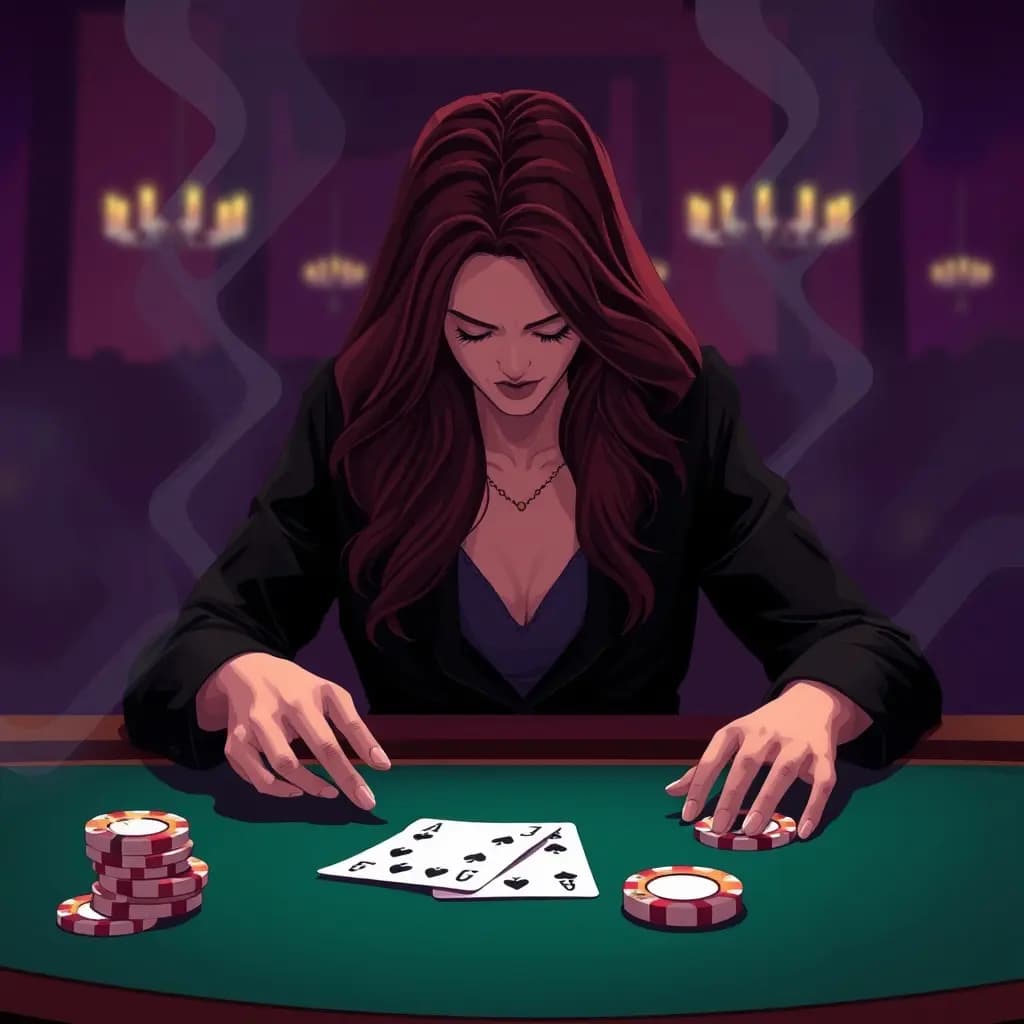 Dream illustration: Losing at Blackjack