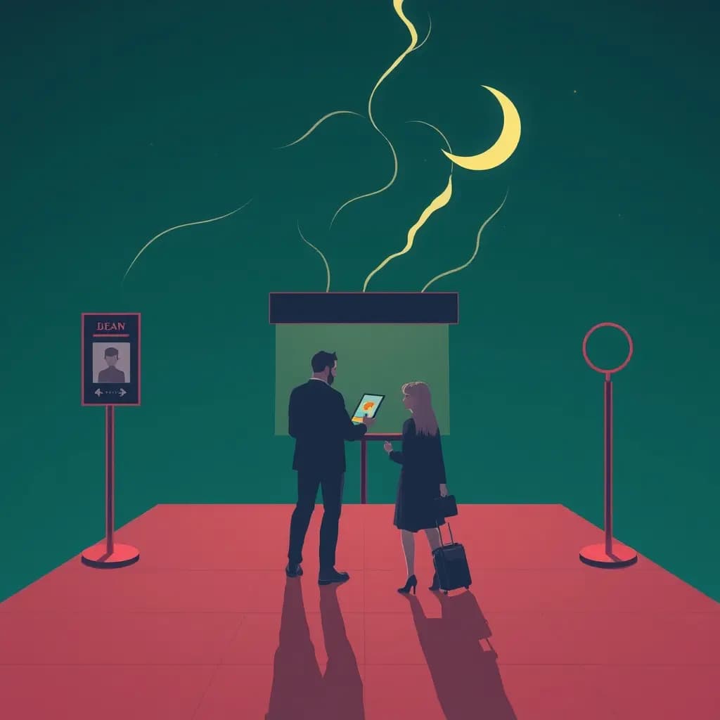 Dream illustration: Losing ID at checkpoint