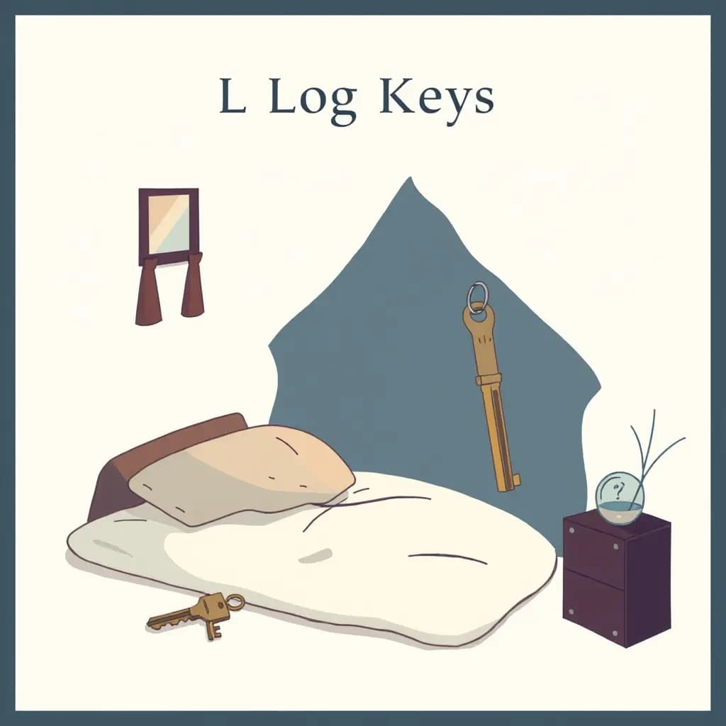 Dream illustration: Losing Keys