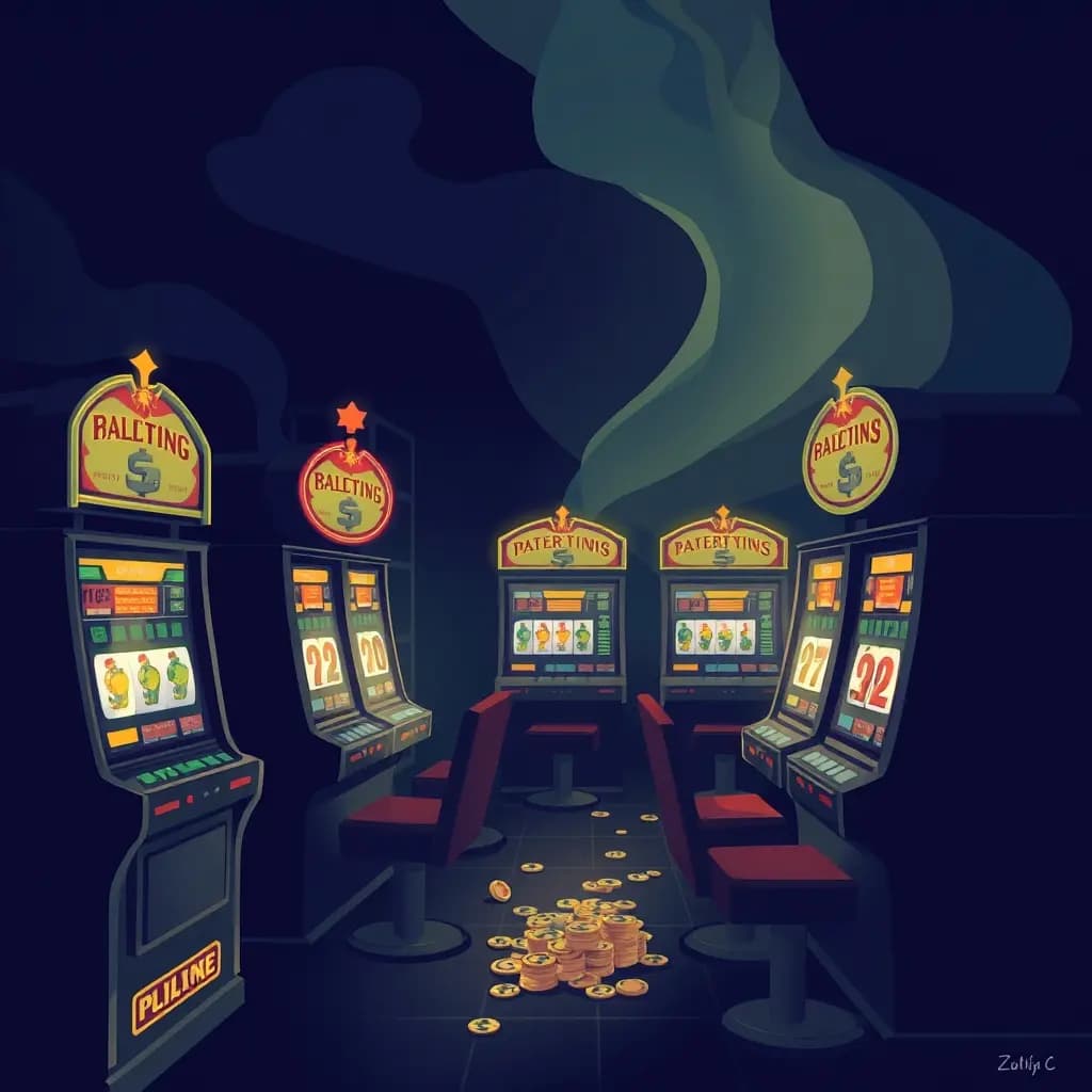Dream illustration: Losing Money on Slot Machines