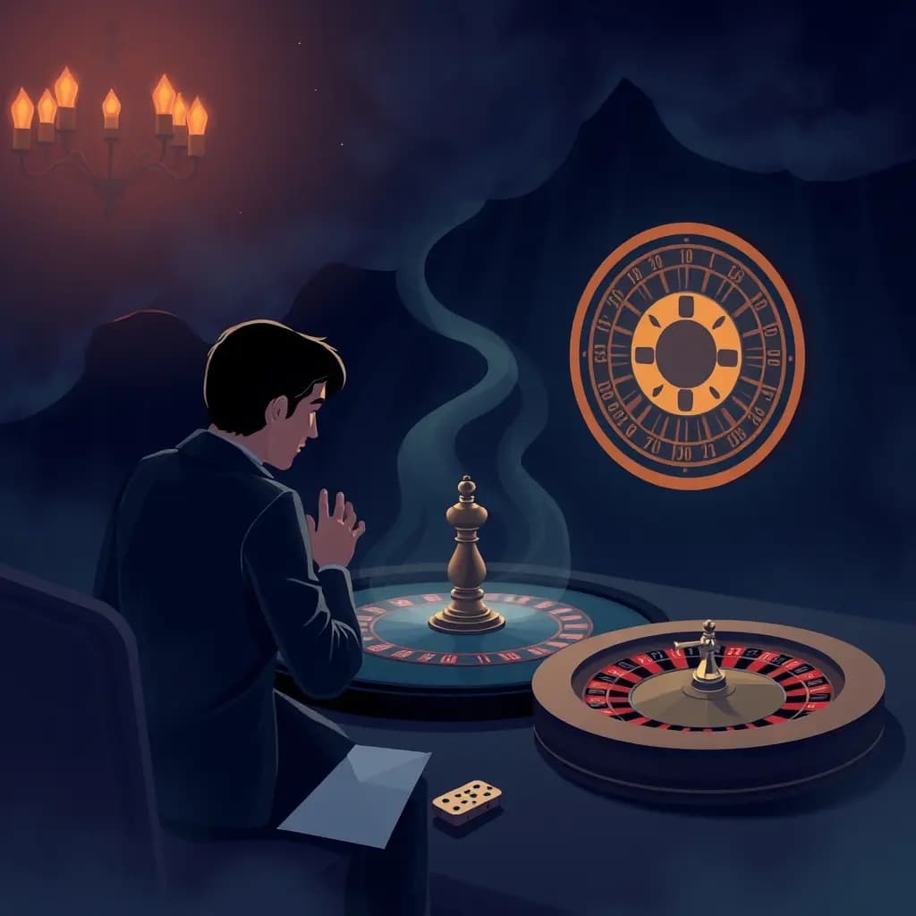Dream illustration: Losing Roulette by One Number