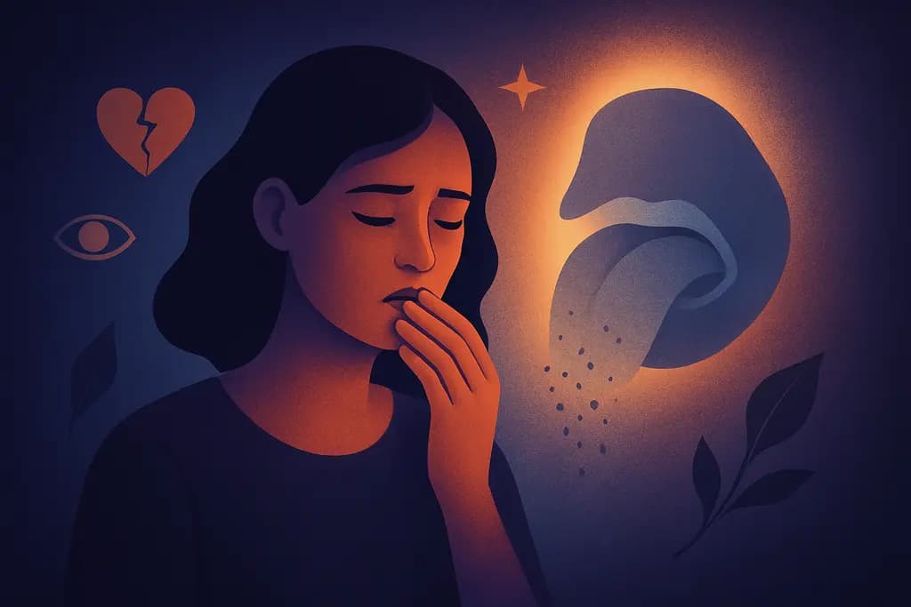 Dream illustration: Losing sense of taste