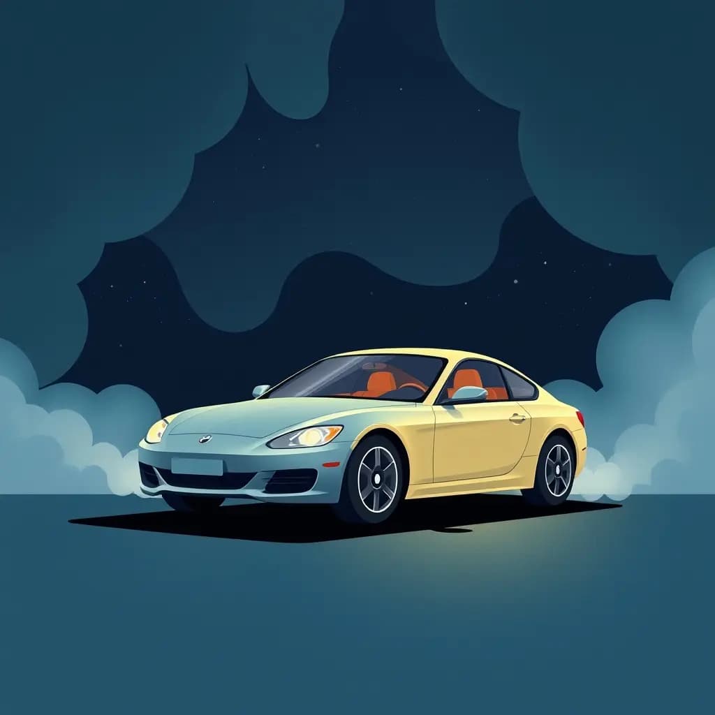 Dream illustration: Losing Your Car in a Bet