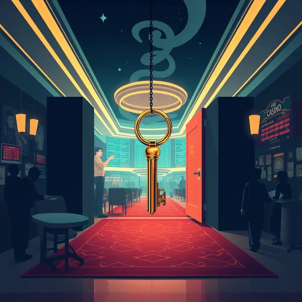 Dream illustration: Losing Your Casino Hotel Key