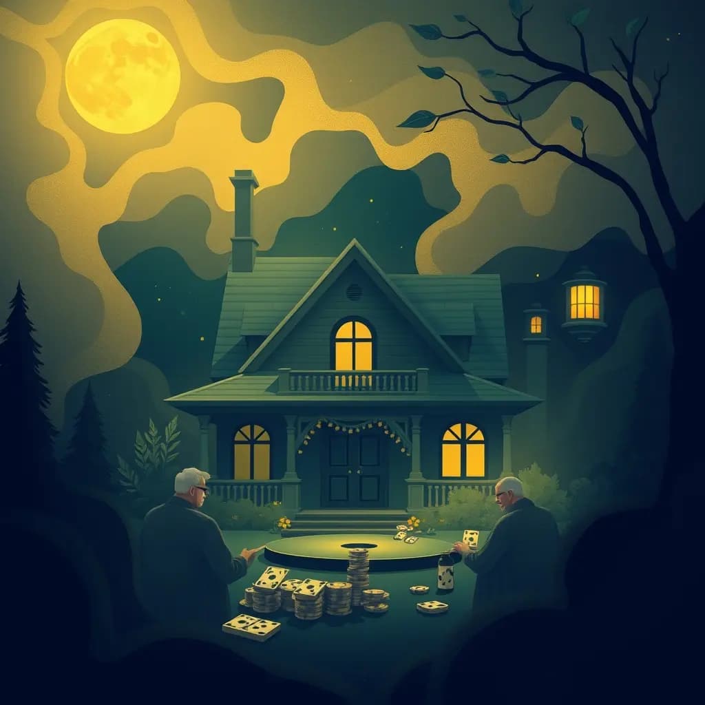 Dream illustration: Losing Your House in a Bet