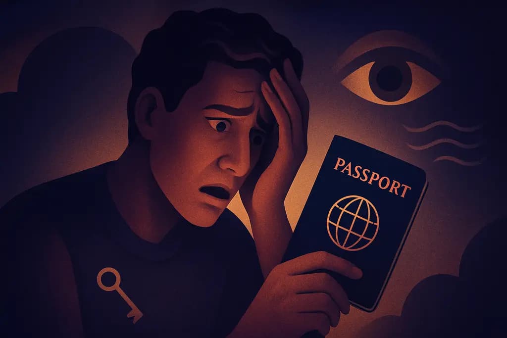 Dream illustration: Losing your passport or ID