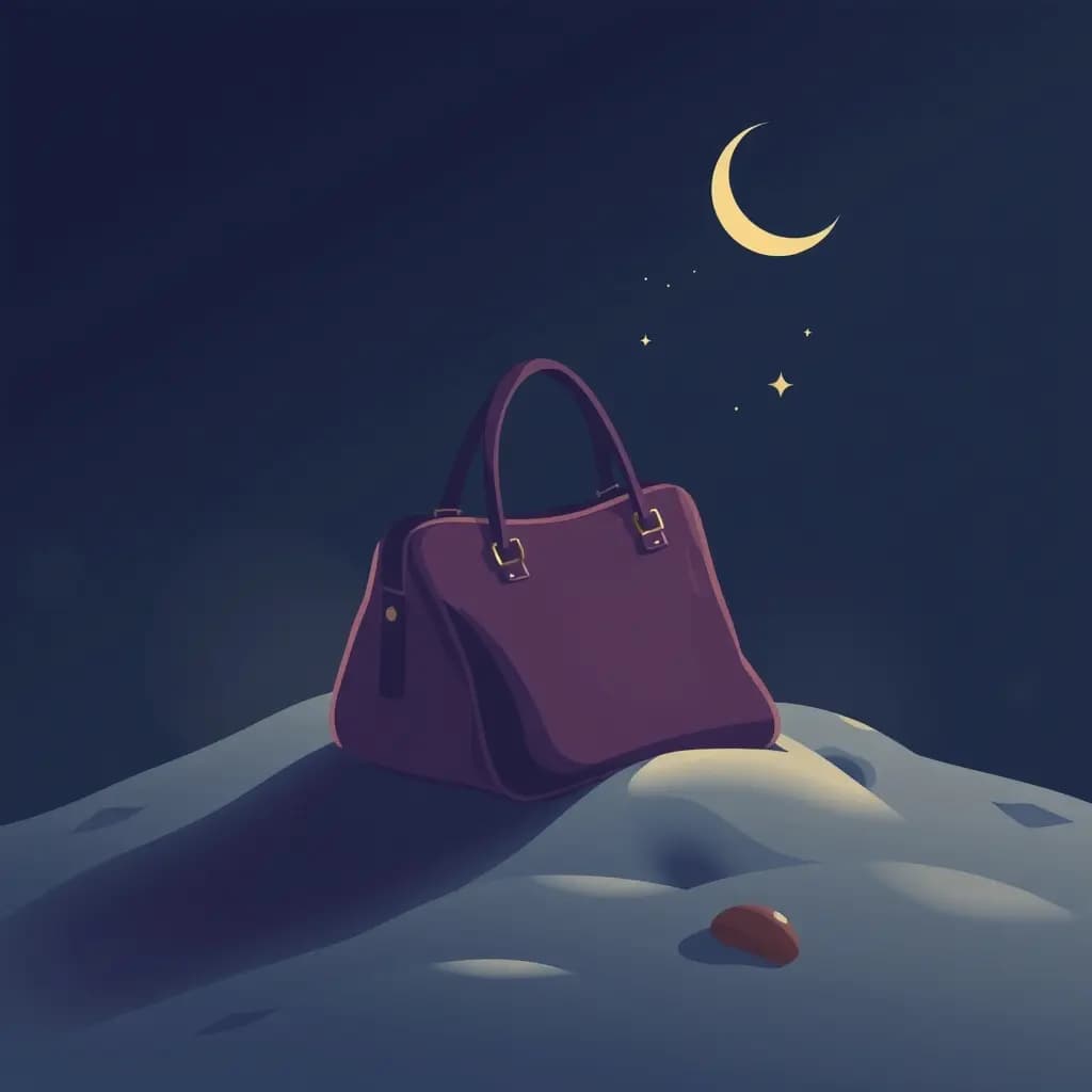 Dream illustration: Lost Bag