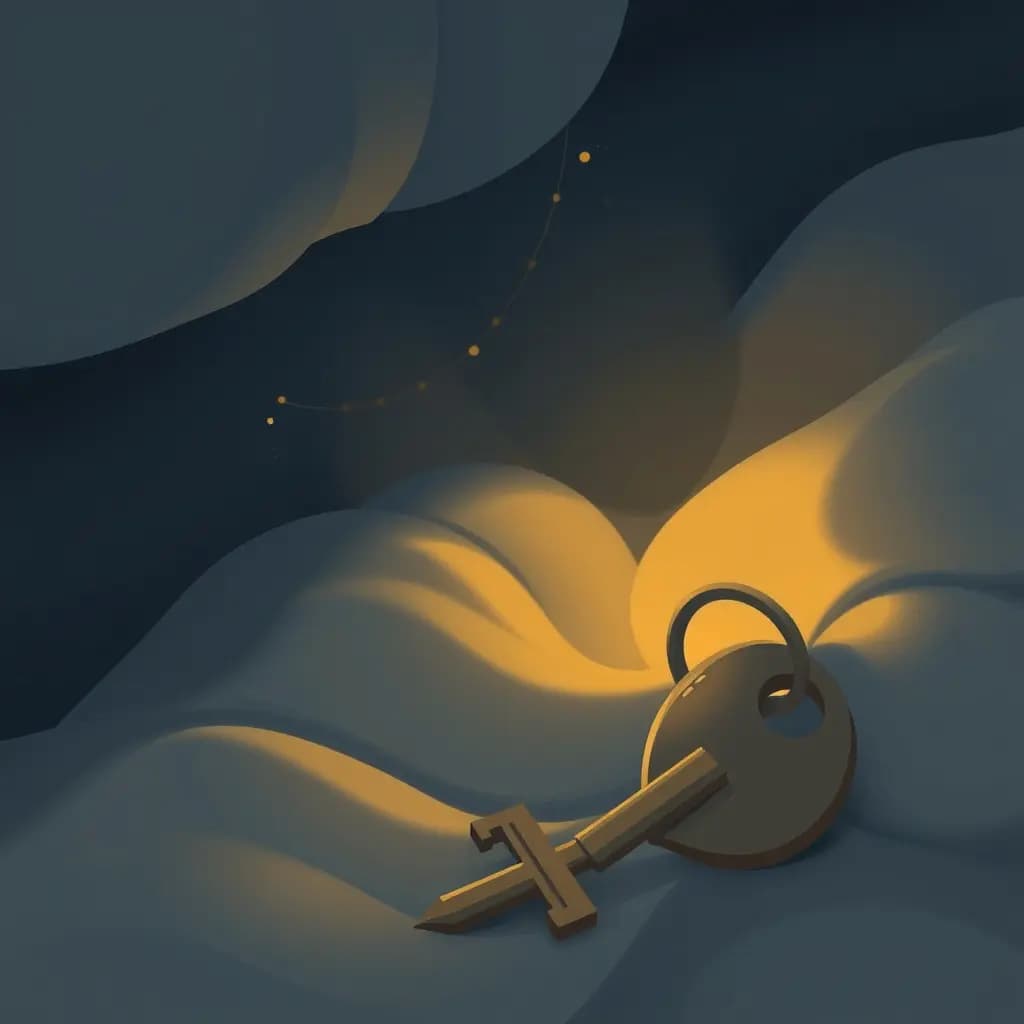 Dream illustration: Lost keys you can't find