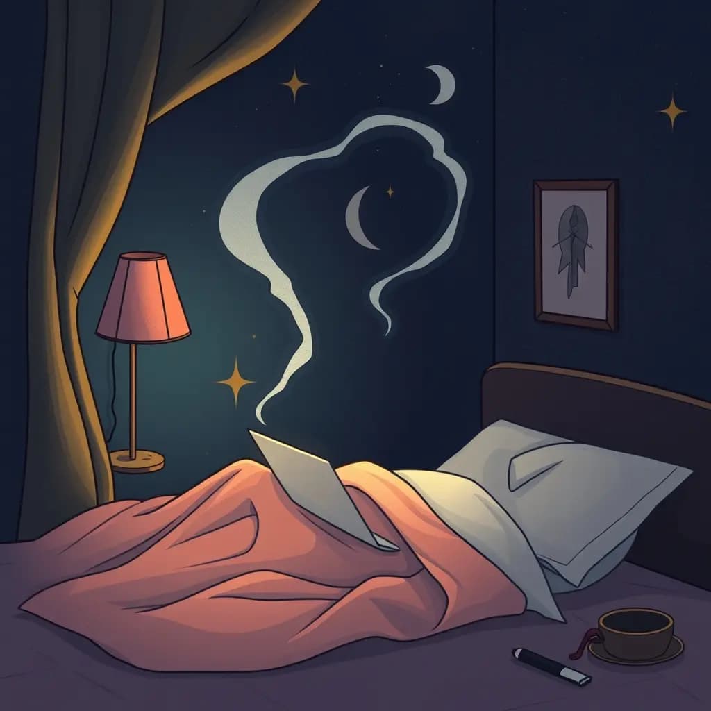 Dream illustration: Lost letter returns to you