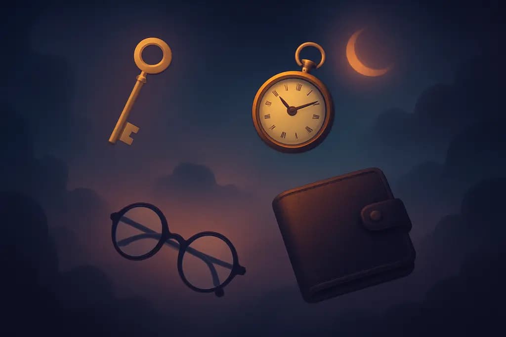Dream illustration: Lost Objects